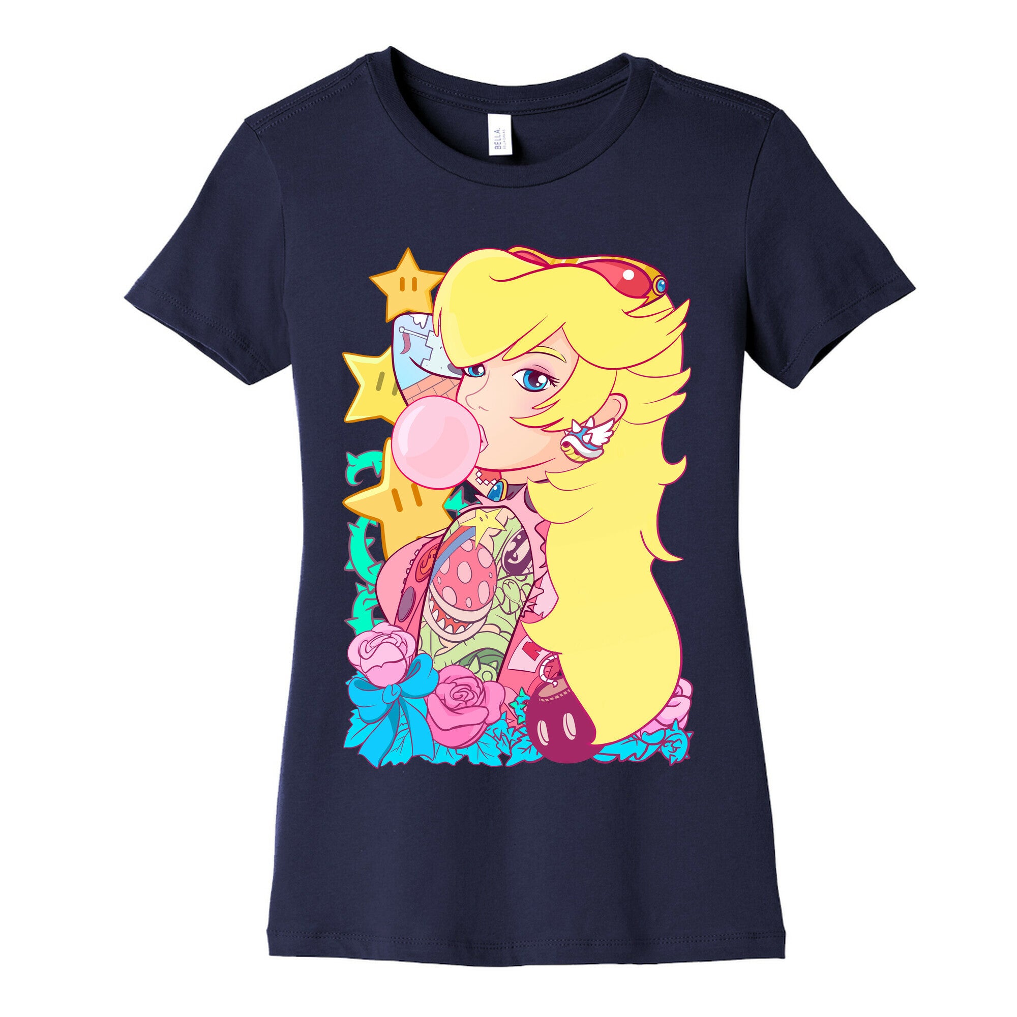 Punk Peach Parody Women's Cotton Tee