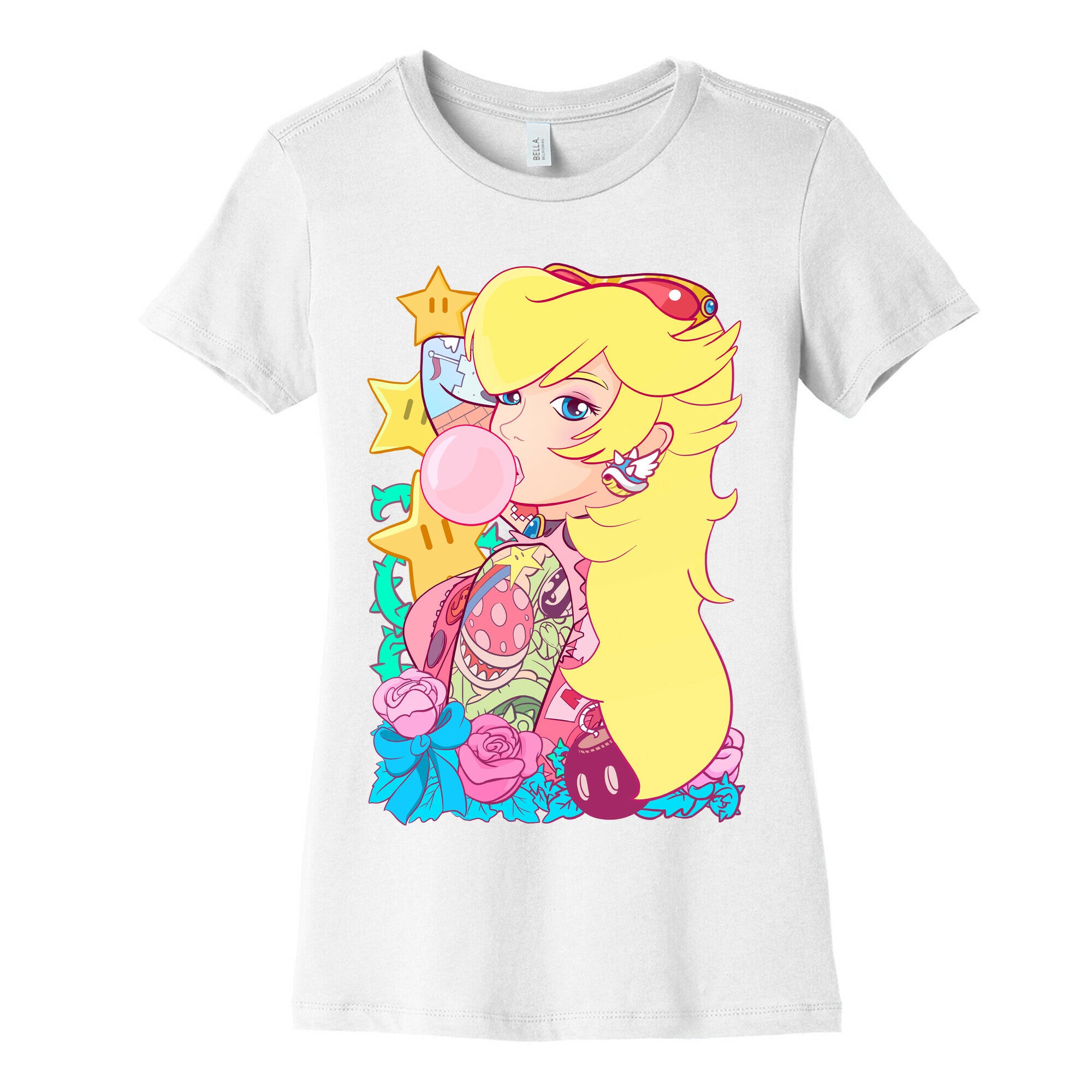 Punk Peach Parody Women's Cotton Tee