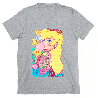 Punk Peach Parody V-Neck
