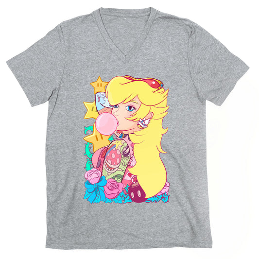Punk Peach Parody V-Neck