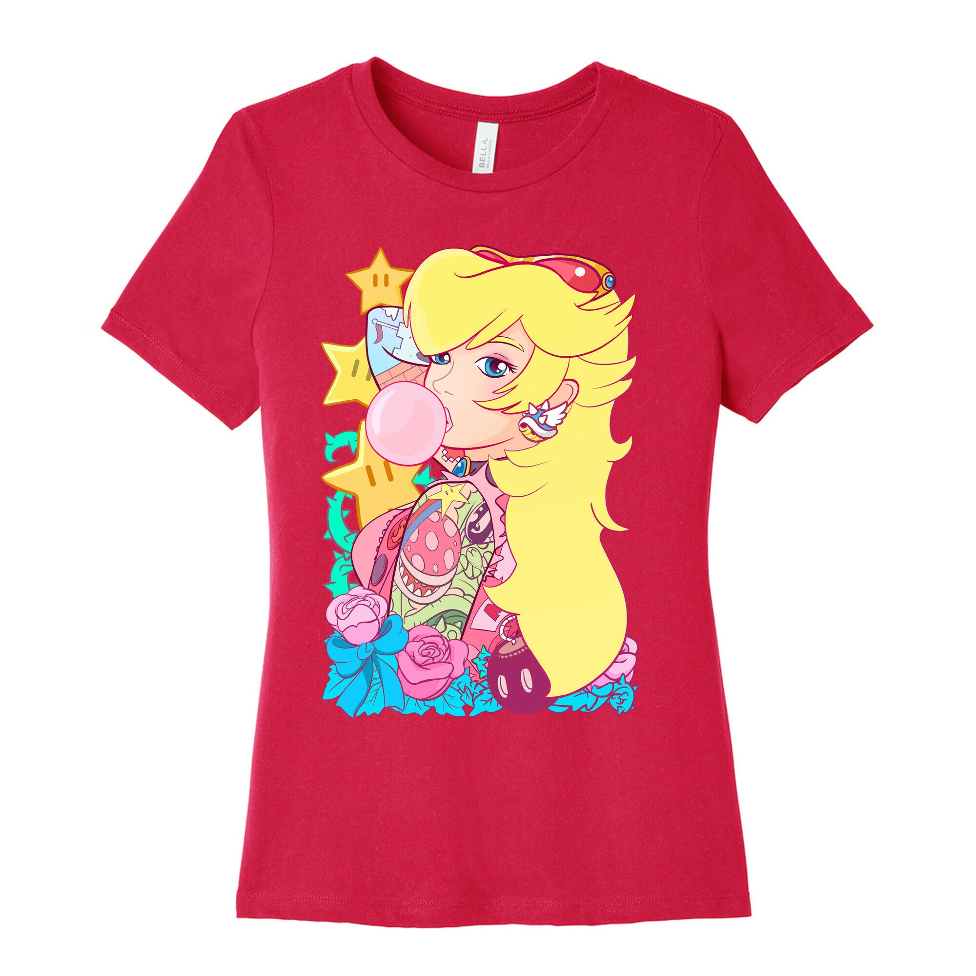 Punk Peach Parody Women's Cotton Tee