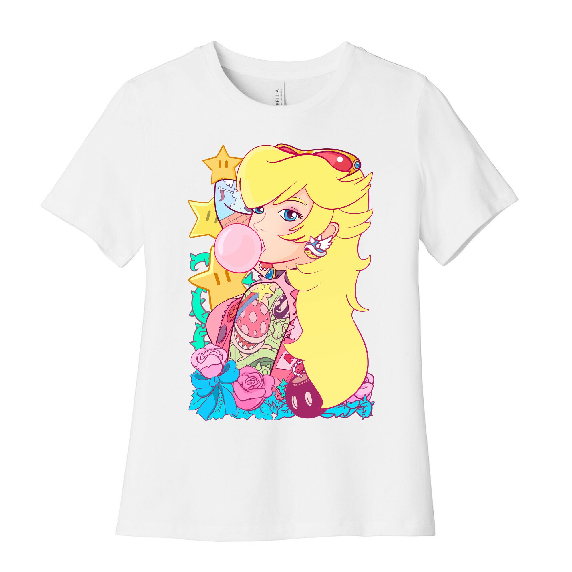 Punk Peach Parody Women's Cotton Tee