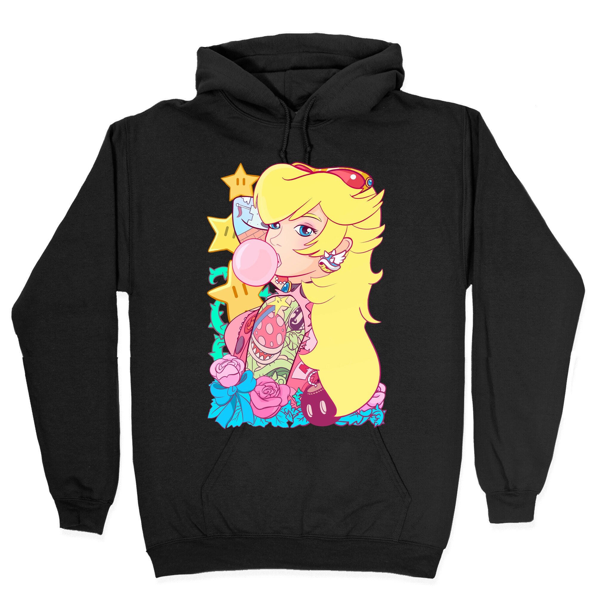 Punk Peach Parody Hoodie