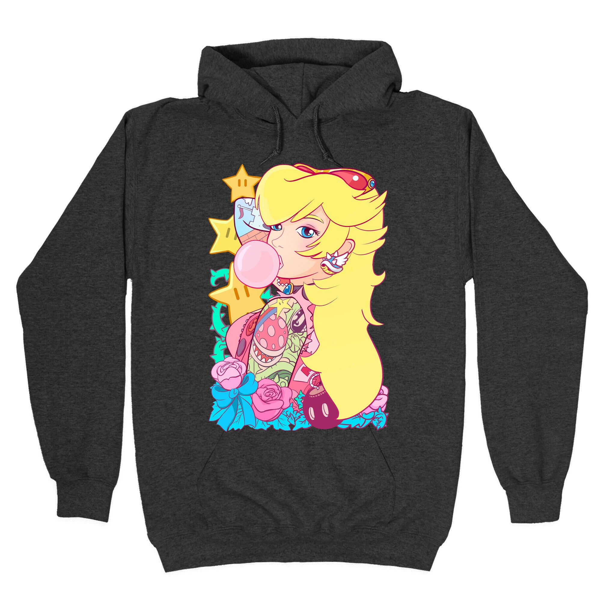 Punk Peach Parody Hoodie
