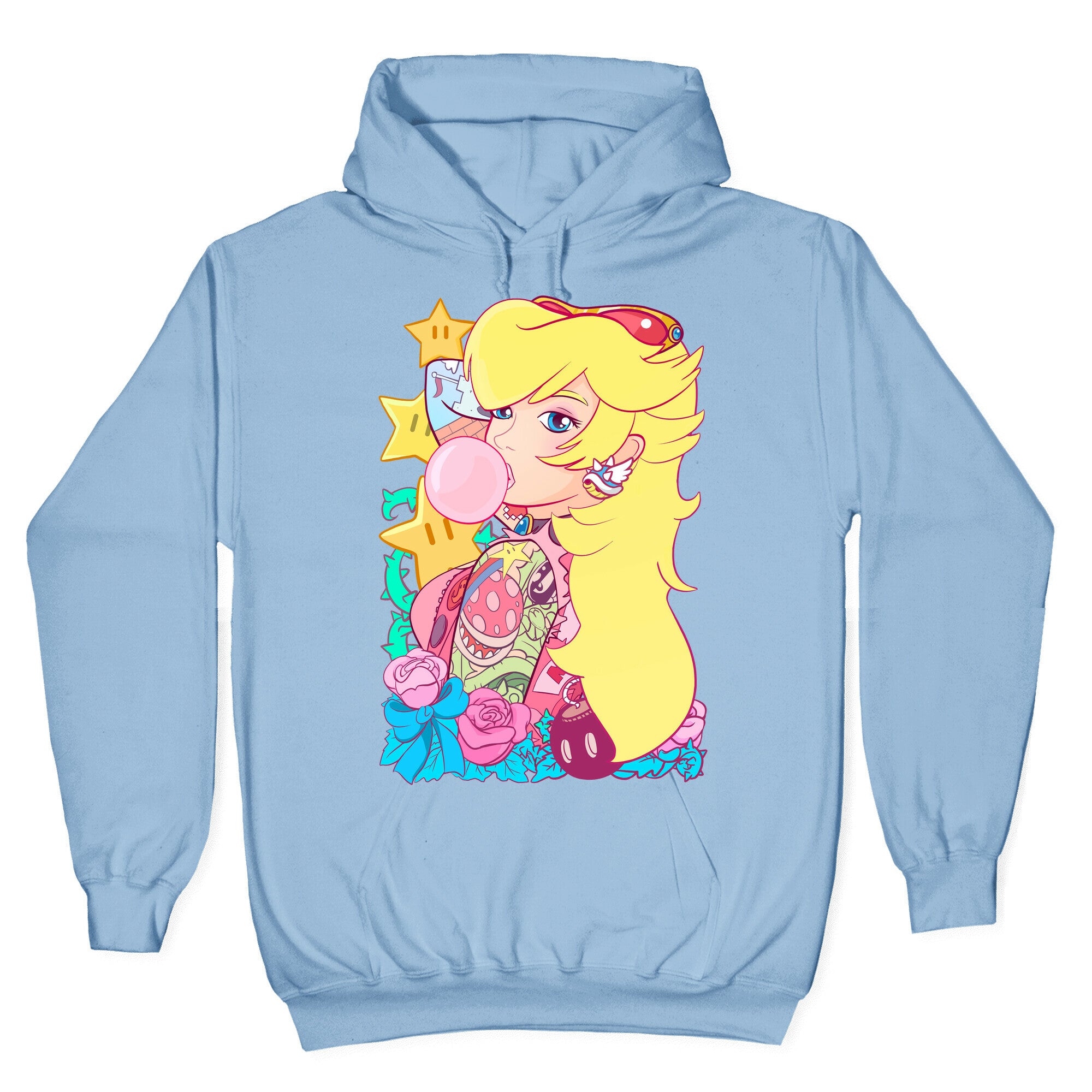 Punk Peach Parody Hoodie