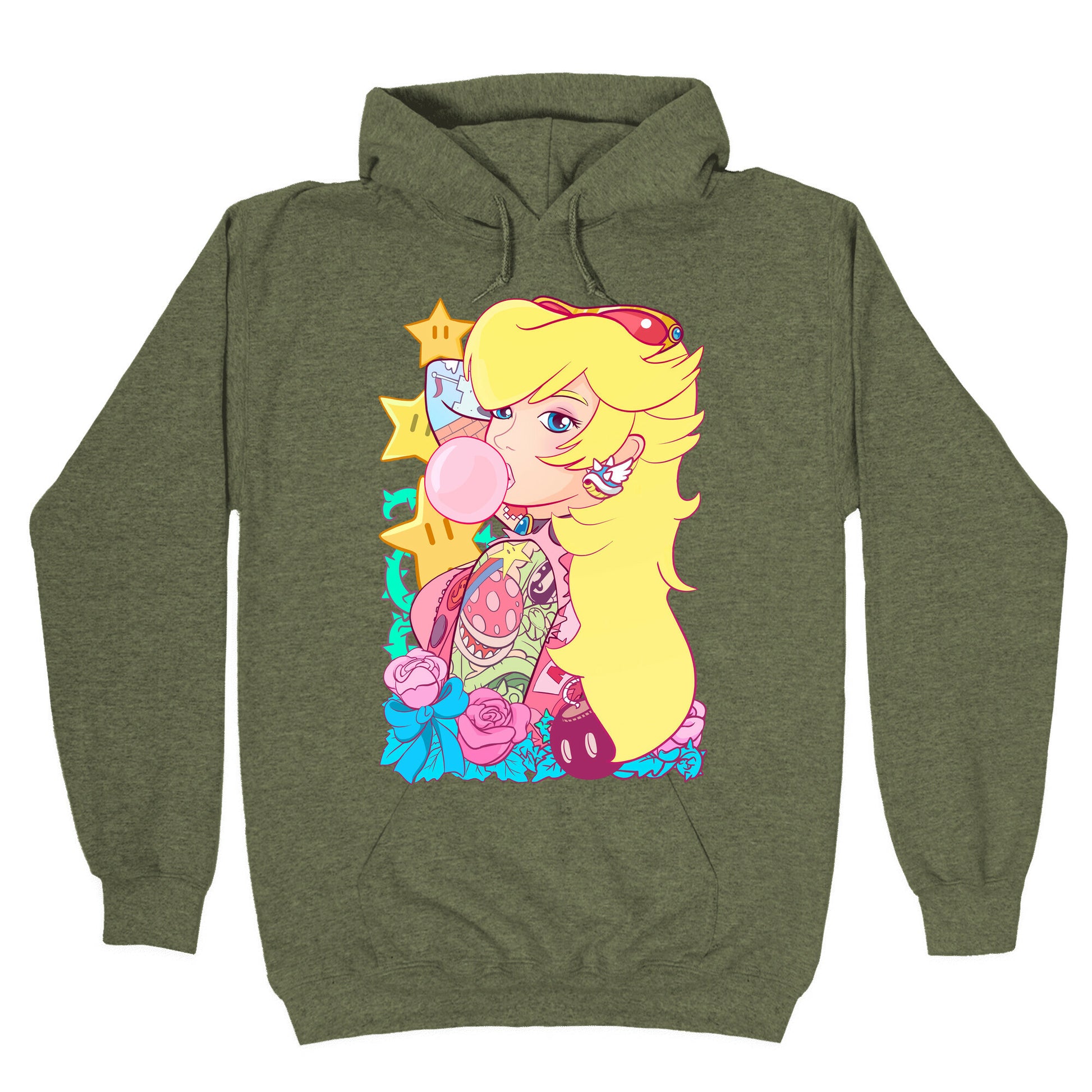 Punk Peach Parody Hoodie