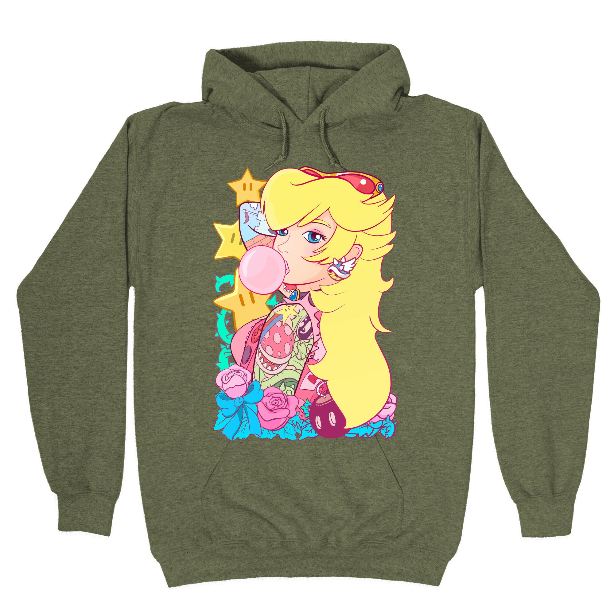Punk Peach Parody Hoodie