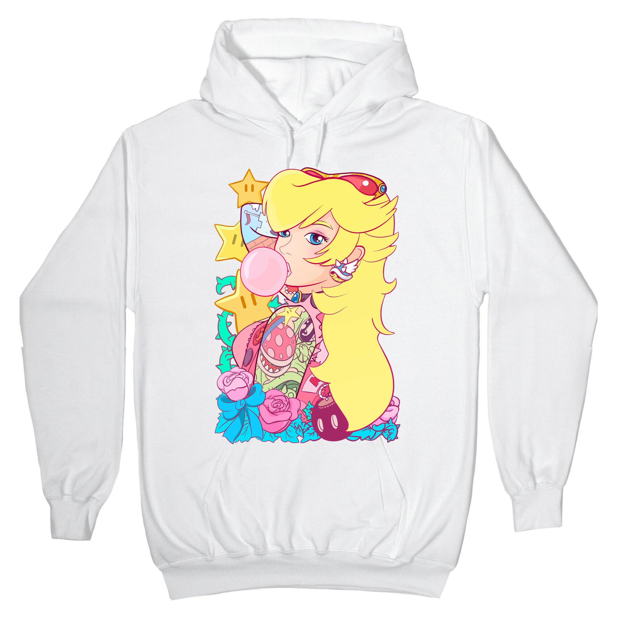 Punk Peach Parody Hoodie