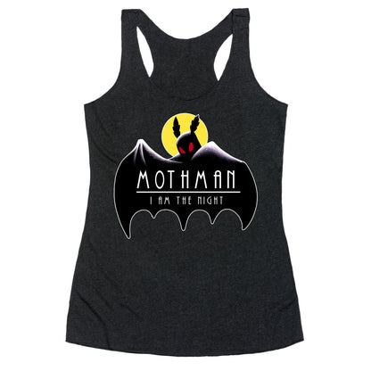 Mothman - I am the Night Racerback Tank