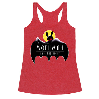 Mothman - I am the Night Racerback Tank
