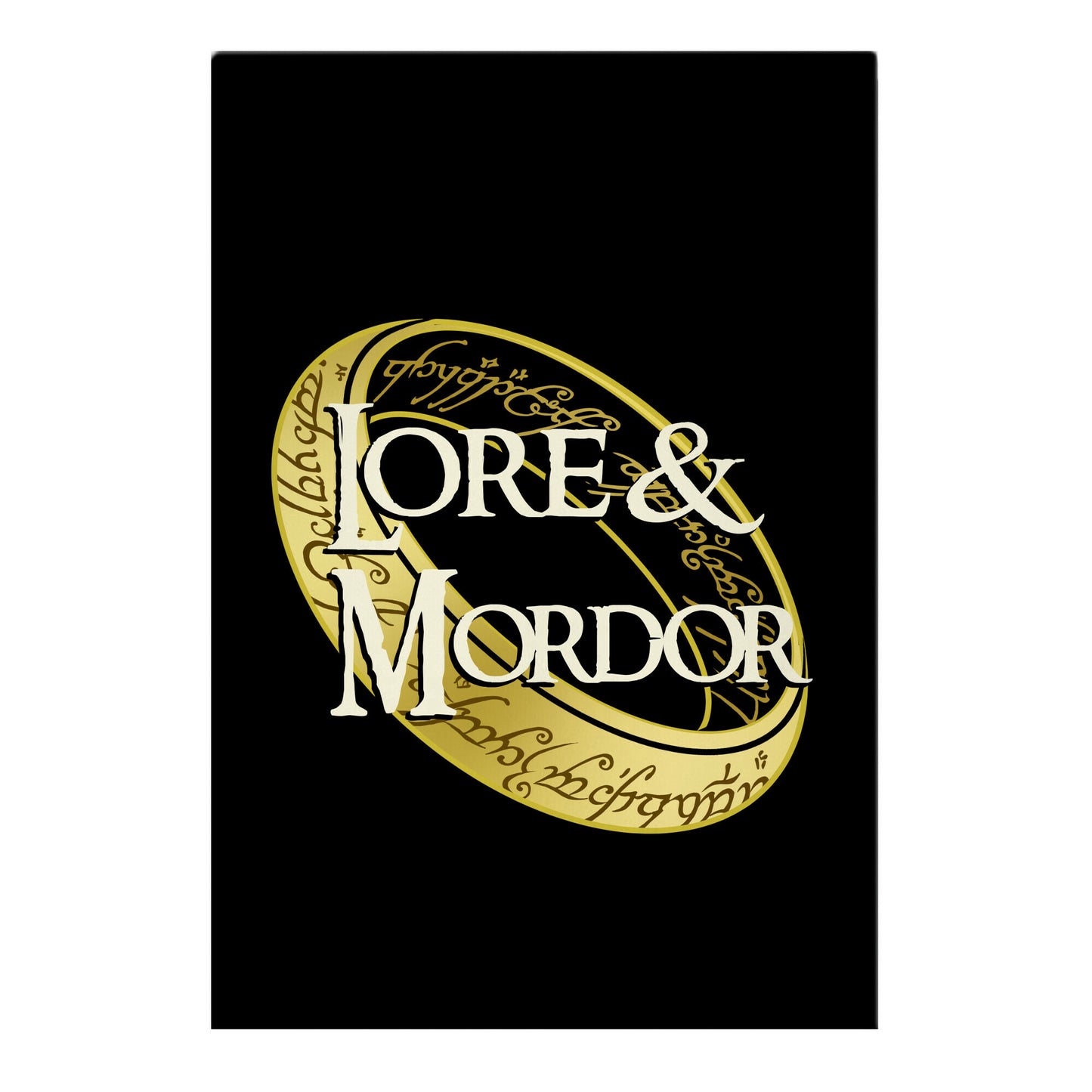 Lore and Mordor Garden Flag