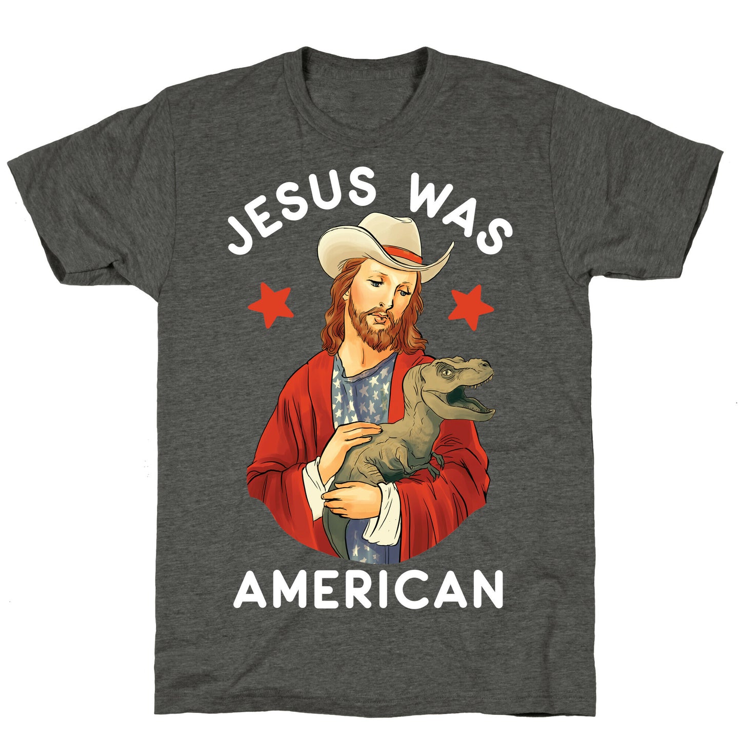 Jesus Was American Unisex Triblend Tee