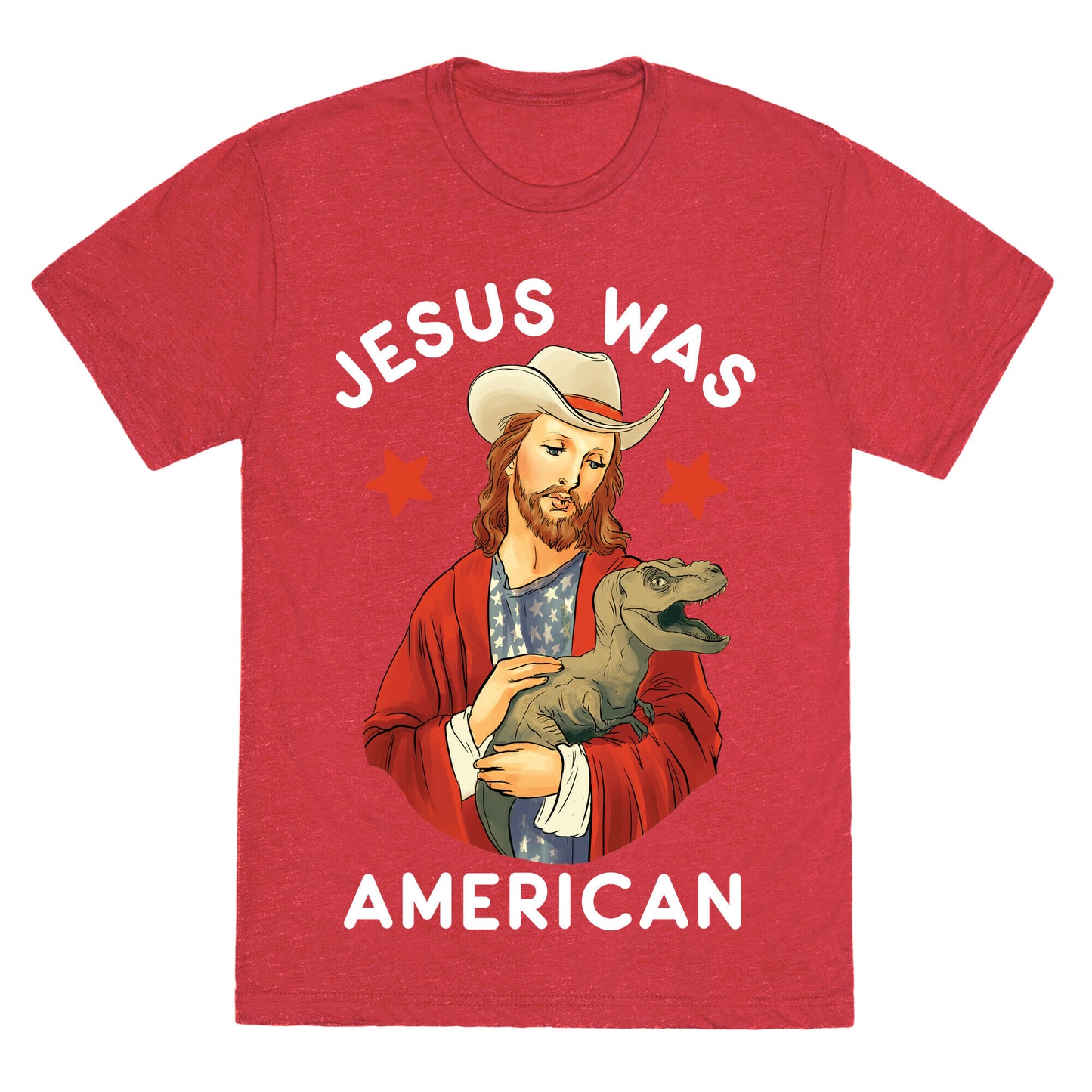 Jesus Was American Unisex Triblend Tee
