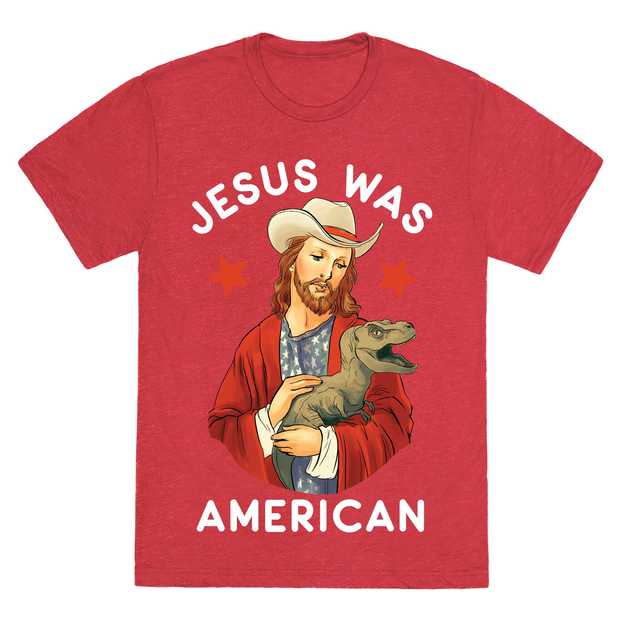 Jesus Was American Unisex Triblend Tee