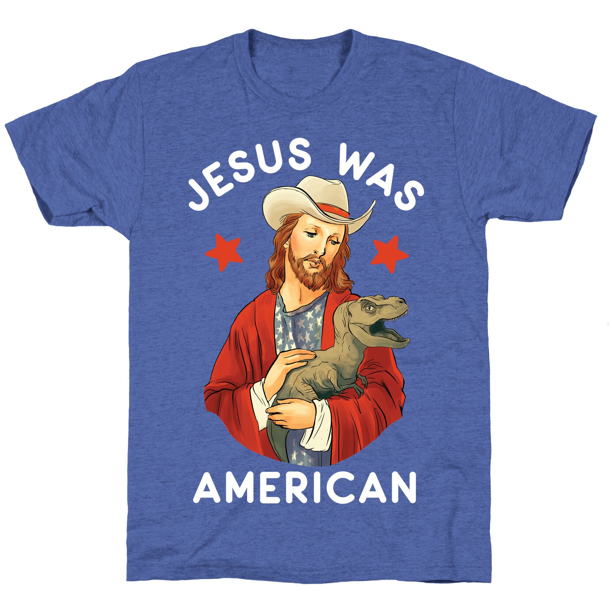 Jesus Was American Unisex Triblend Tee