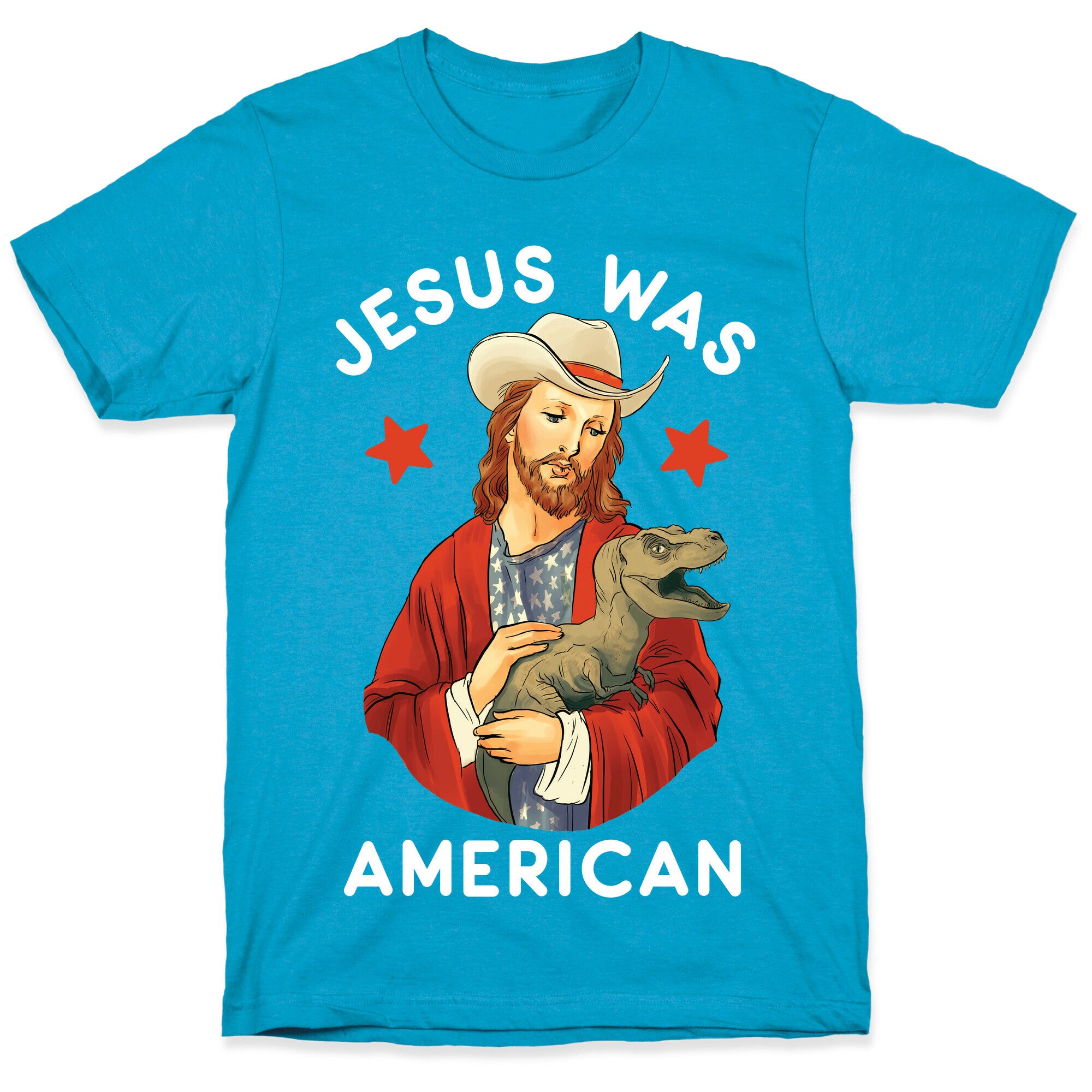 Jesus Was American Unisex Triblend Tee