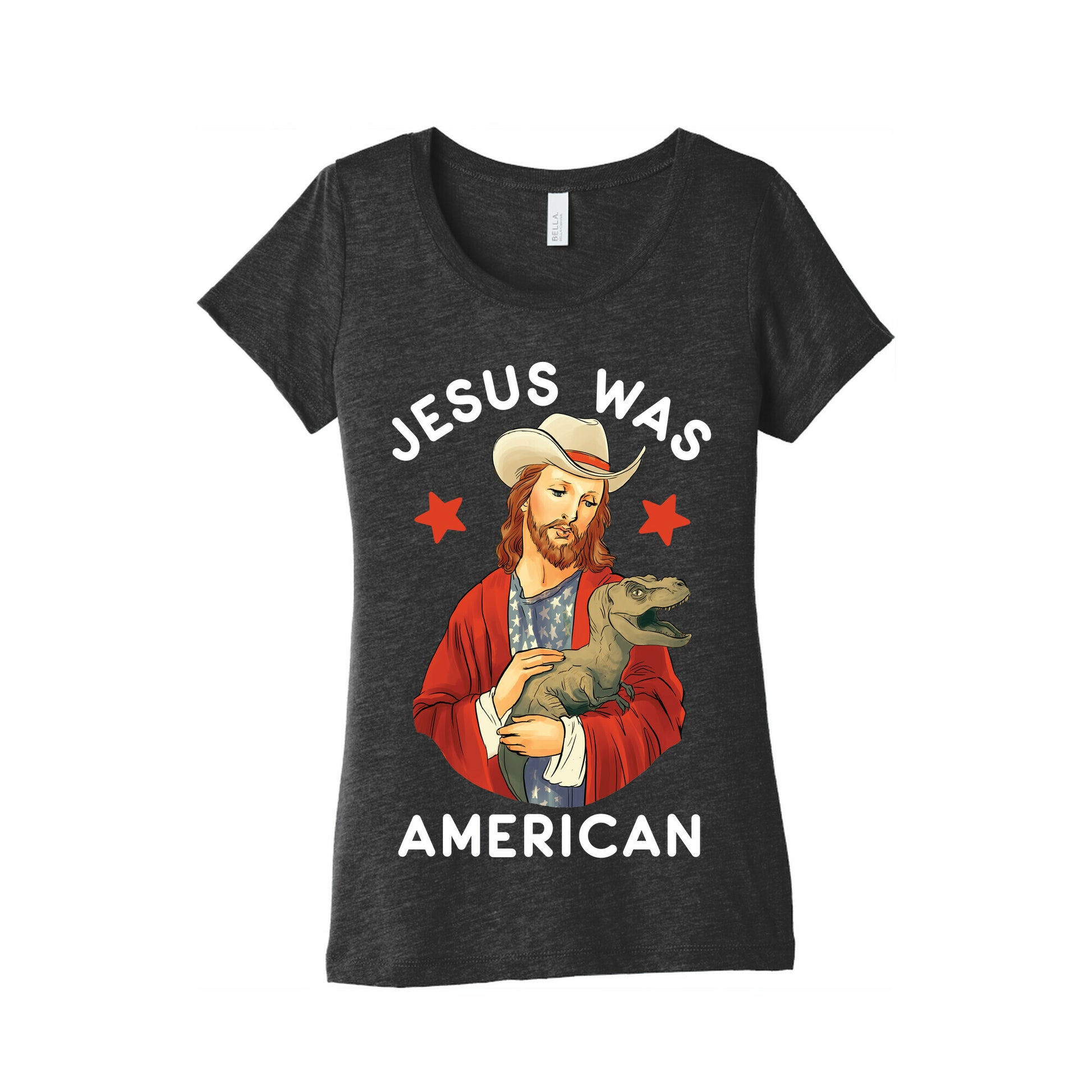 Jesus Was American Women's Triblend Tee
