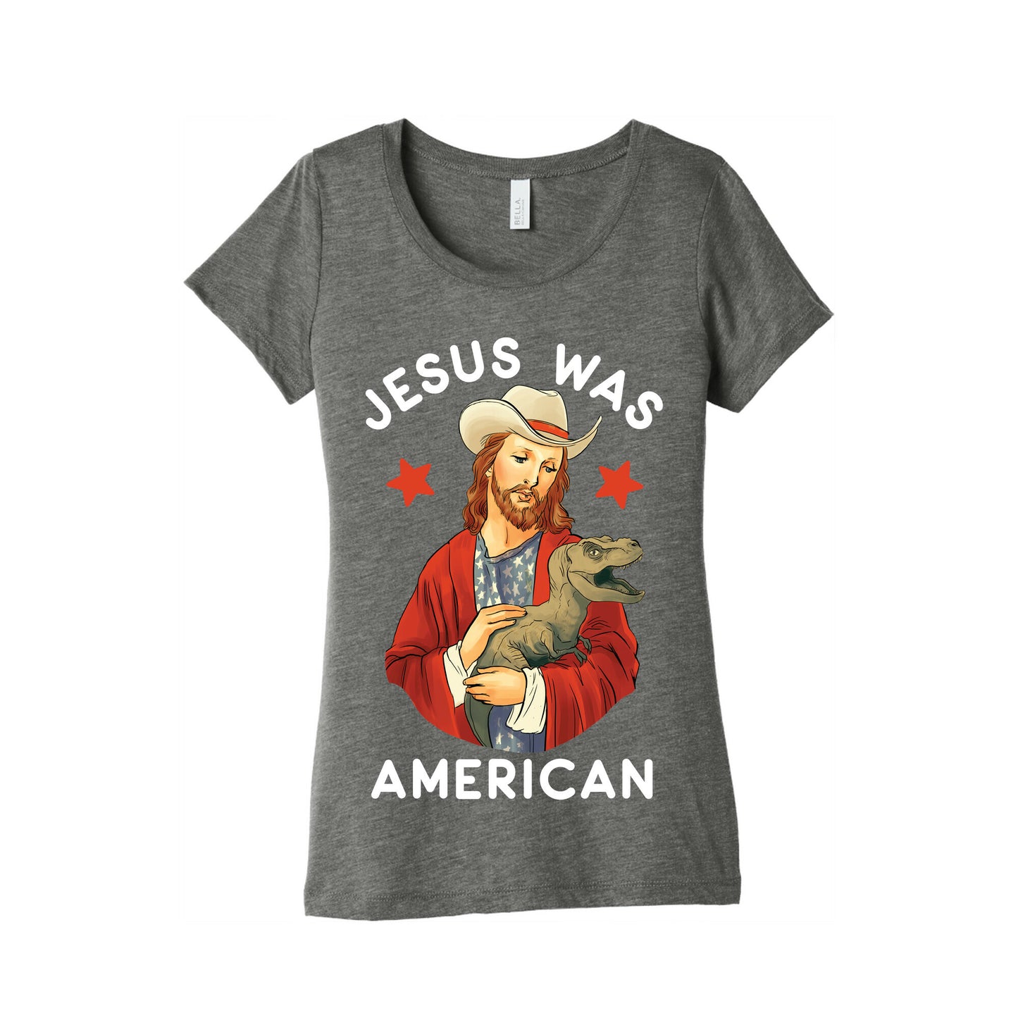 Jesus Was American Women's Triblend Tee