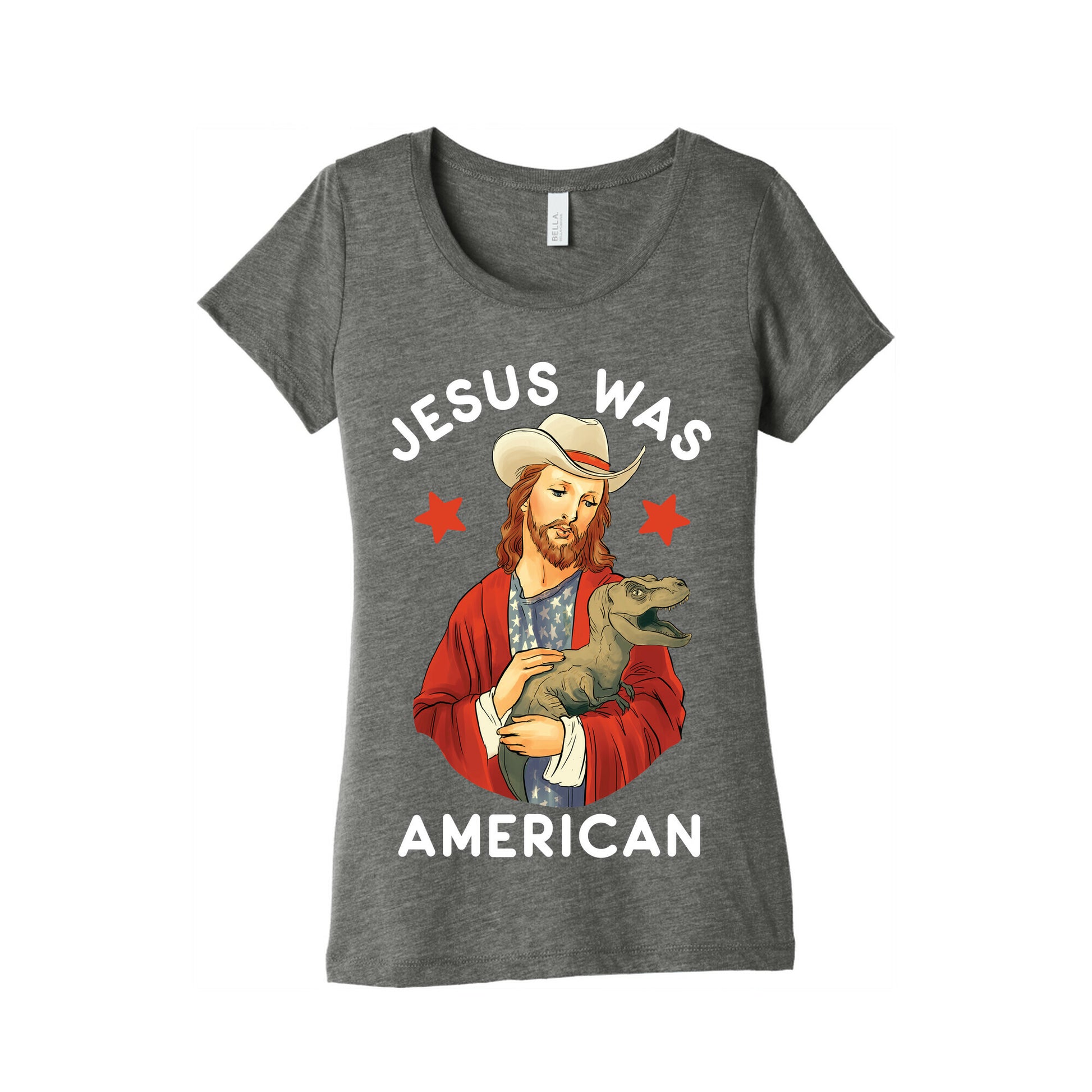 Jesus Was American Women's Triblend Tee