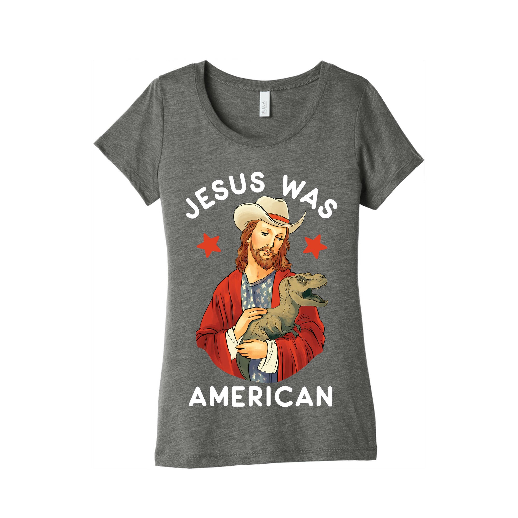 Jesus Was American Women's Triblend Tee