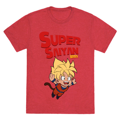 Super Saiyan Bros Unisex Triblend Tee