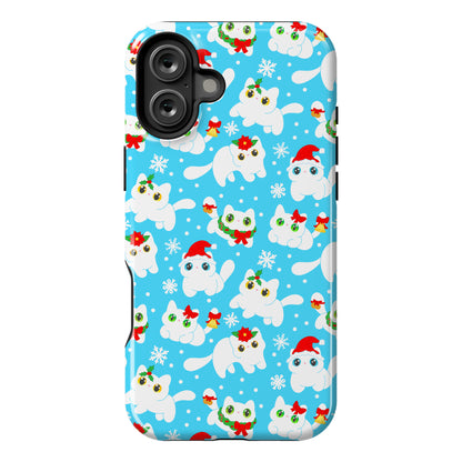 Christmas Cats Pattern Phone Case