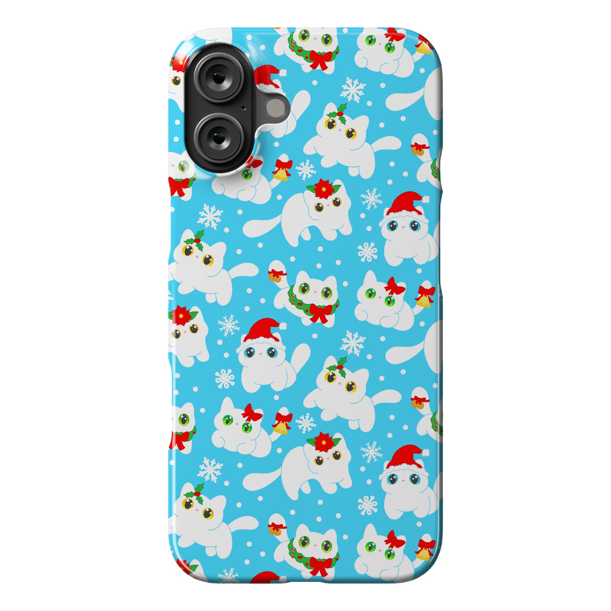 Christmas Cats Pattern Phone Case