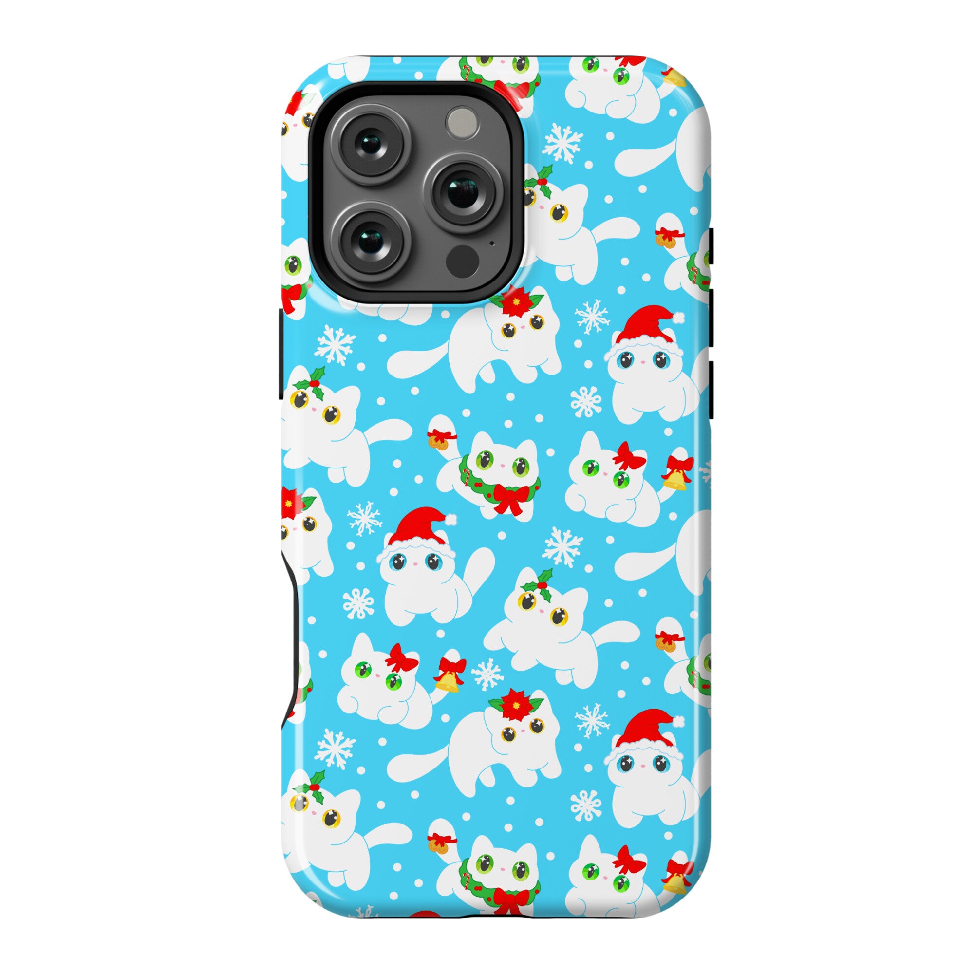 Christmas Cats Pattern Phone Case