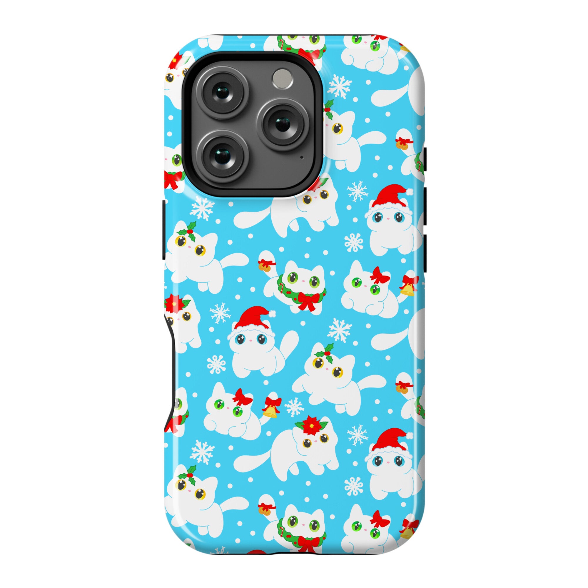 Christmas Cats Pattern Phone Case