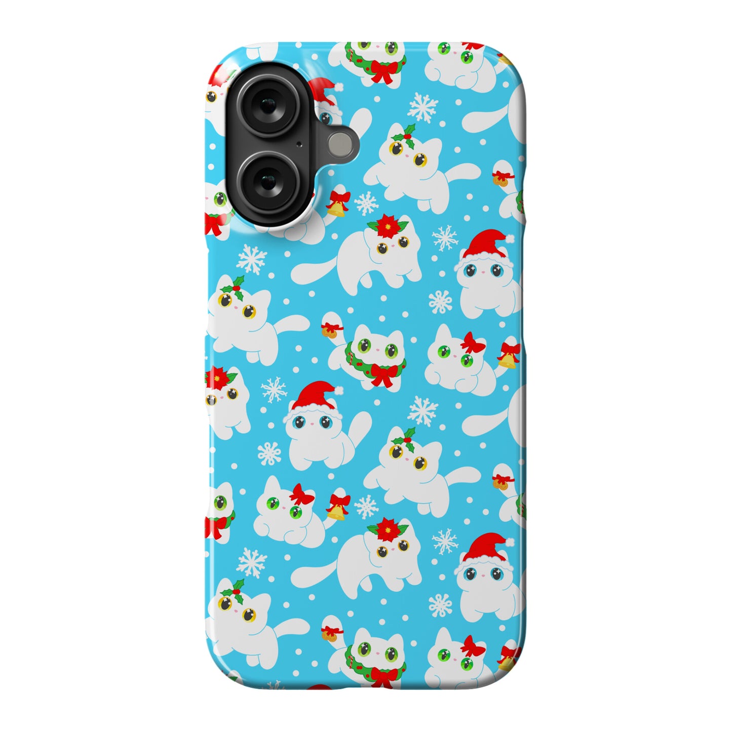 Christmas Cats Pattern Phone Case