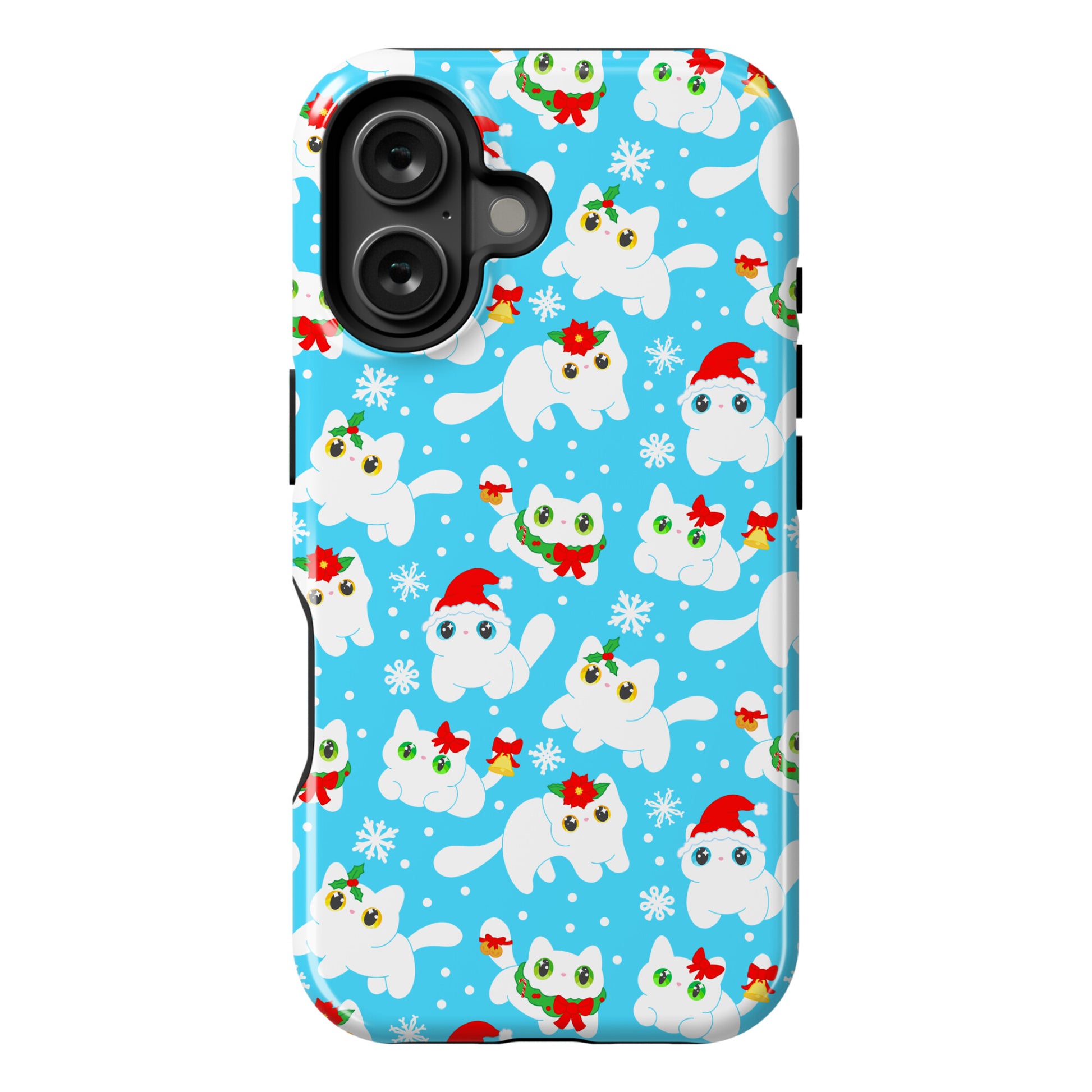 Christmas Cats Pattern Phone Case