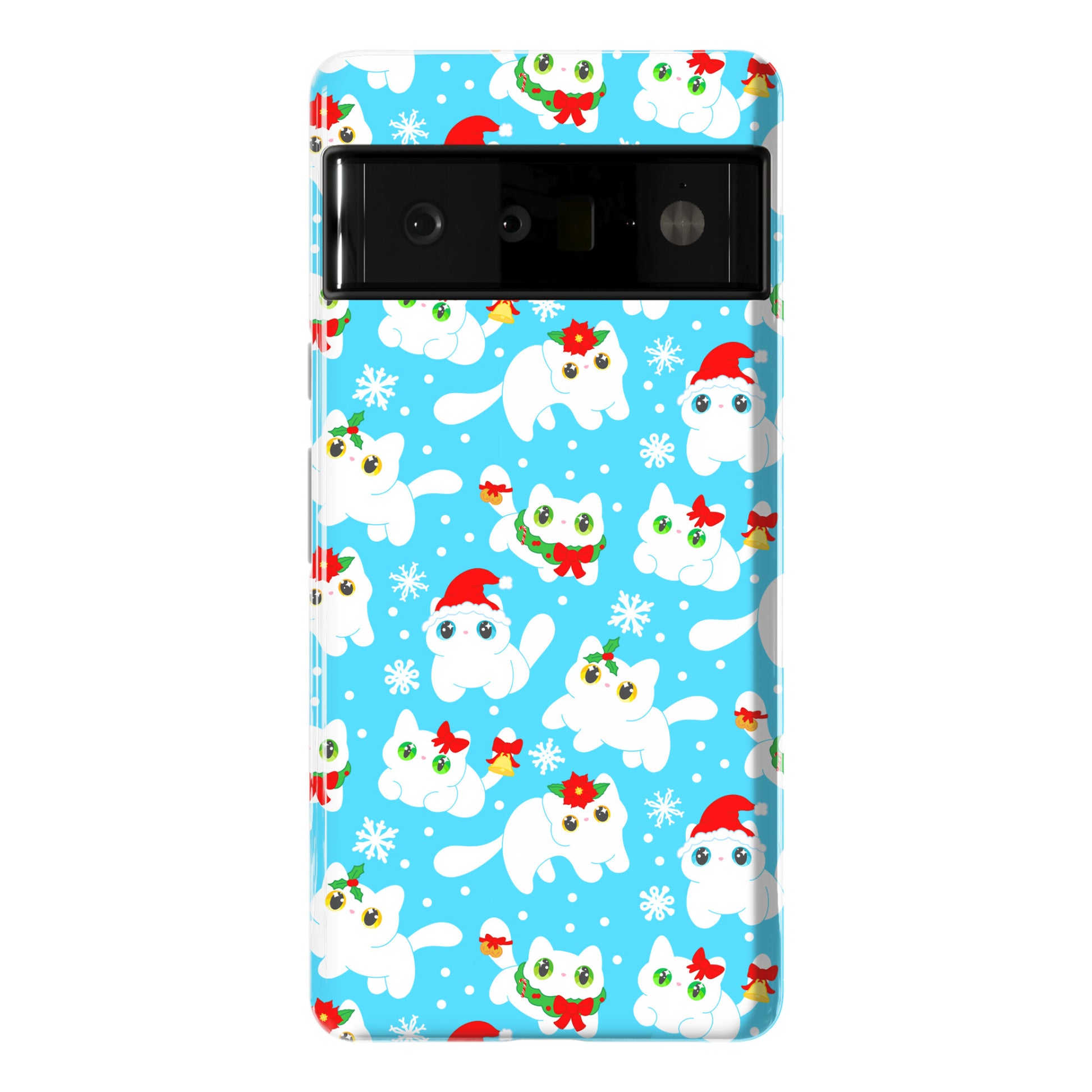 Christmas Cats Pattern Phone Case