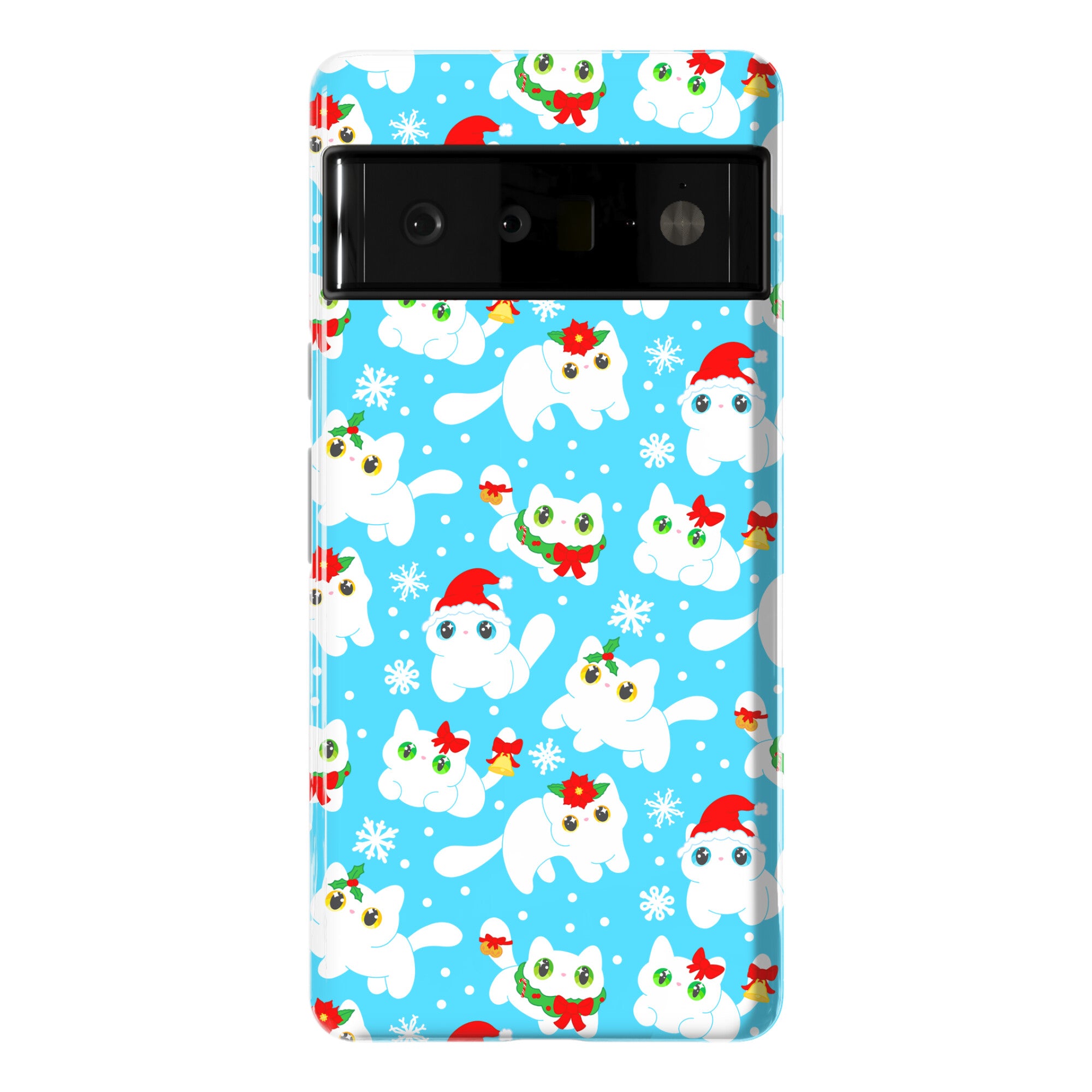 Christmas Cats Pattern Phone Case