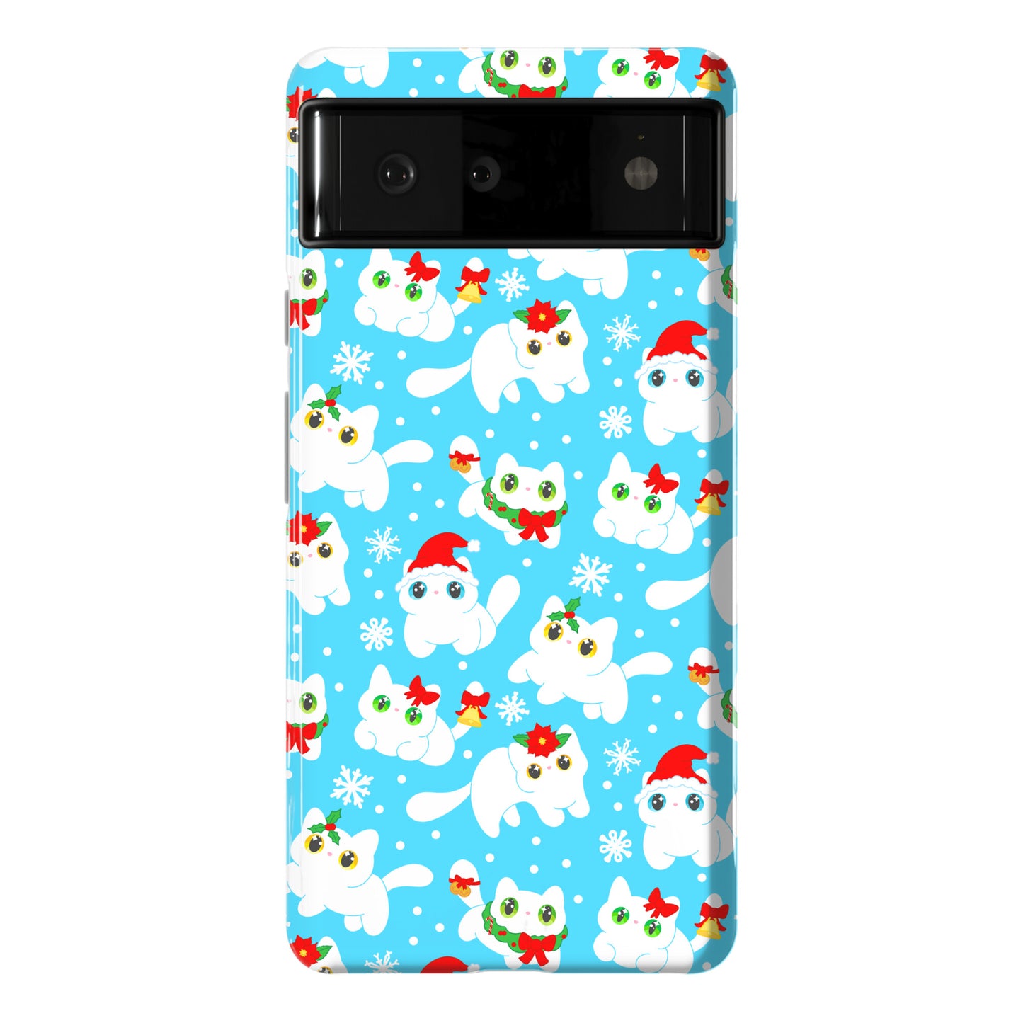 Christmas Cats Pattern Phone Case