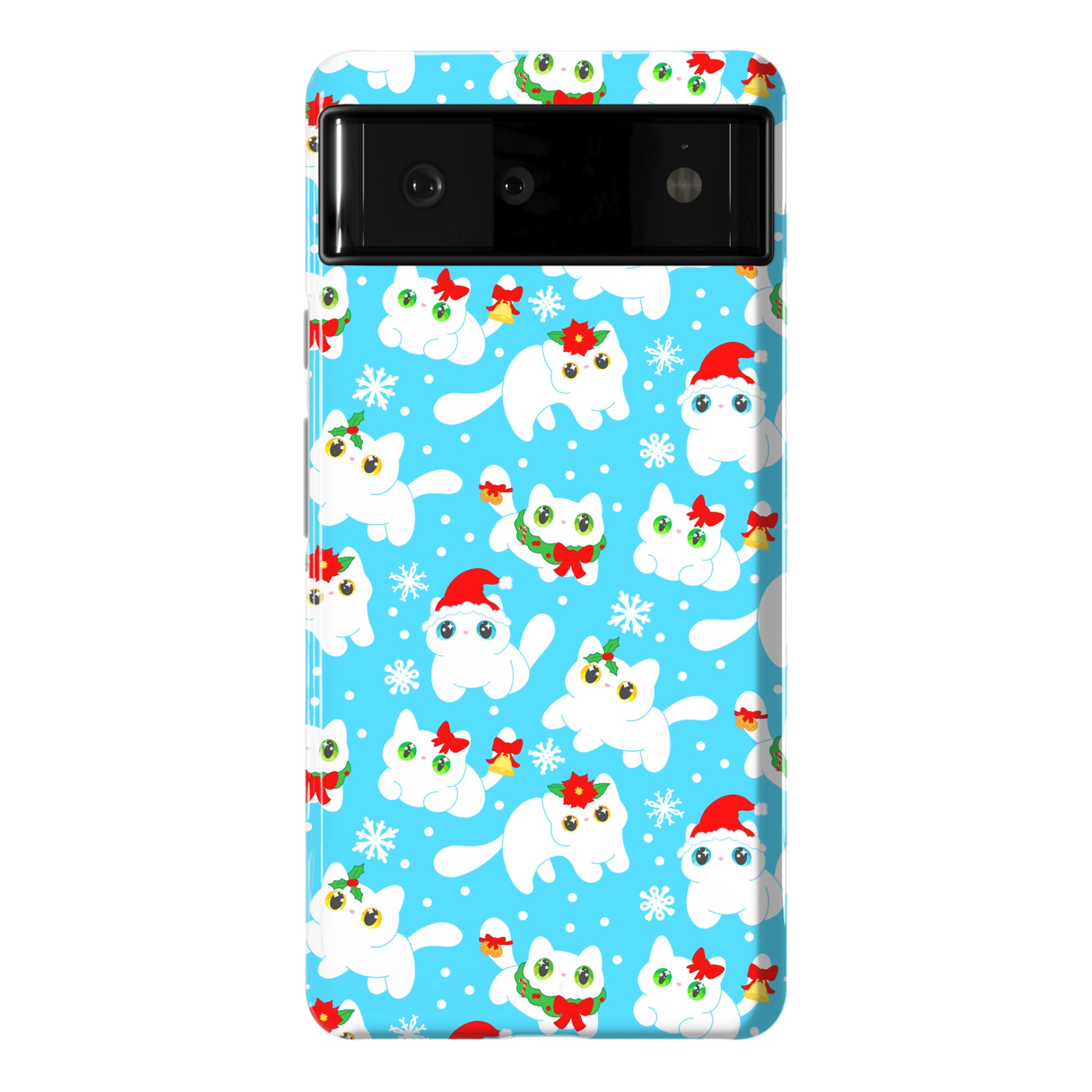 Christmas Cats Pattern Phone Case
