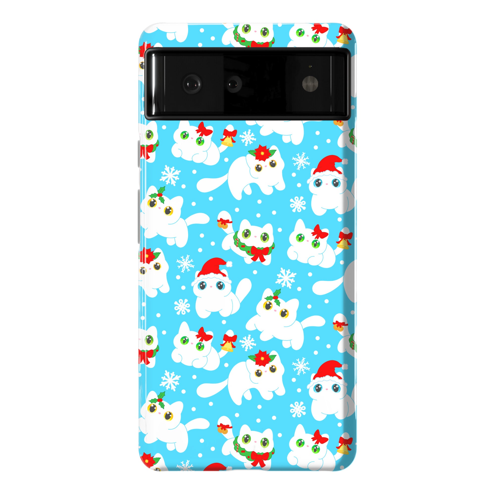 Christmas Cats Pattern Phone Case