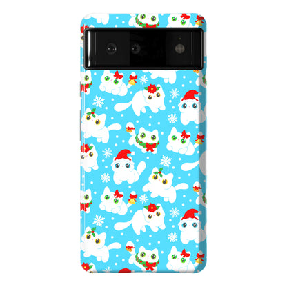 Christmas Cats Pattern Phone Case