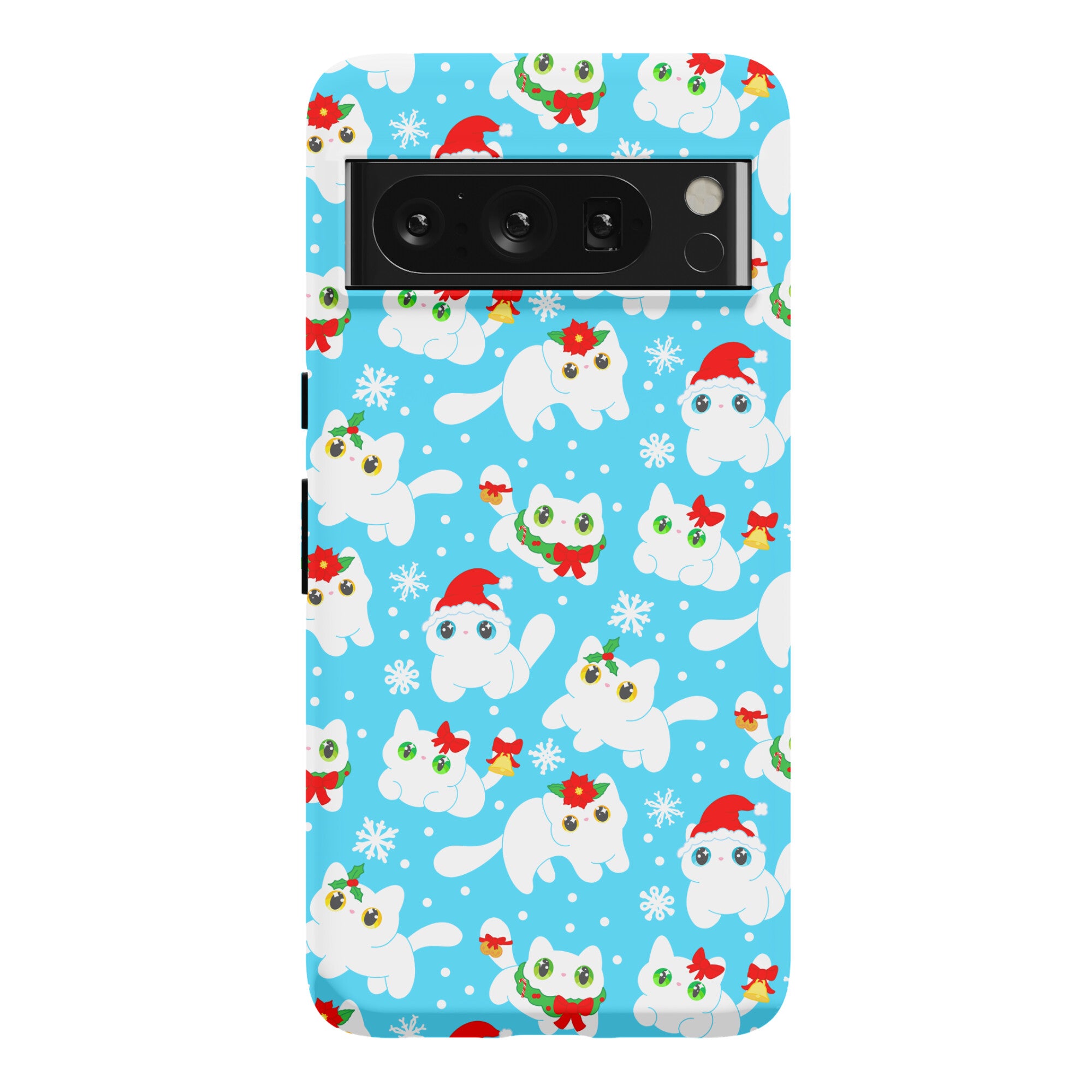 Christmas Cats Pattern Phone Case