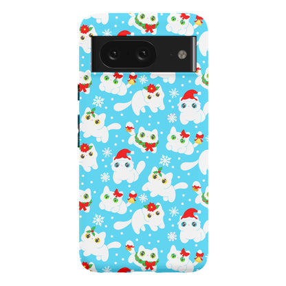 Christmas Cats Pattern Phone Case