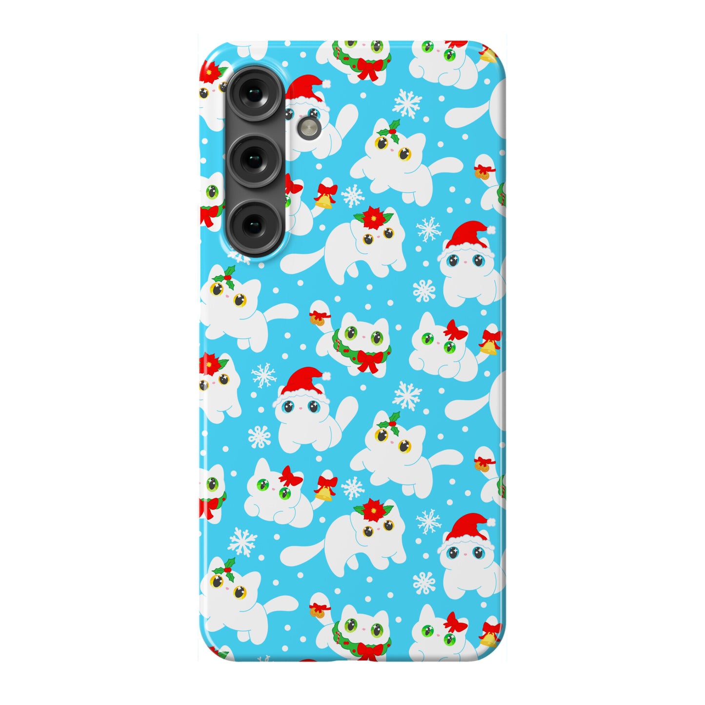 Christmas Cats Pattern Phone Case