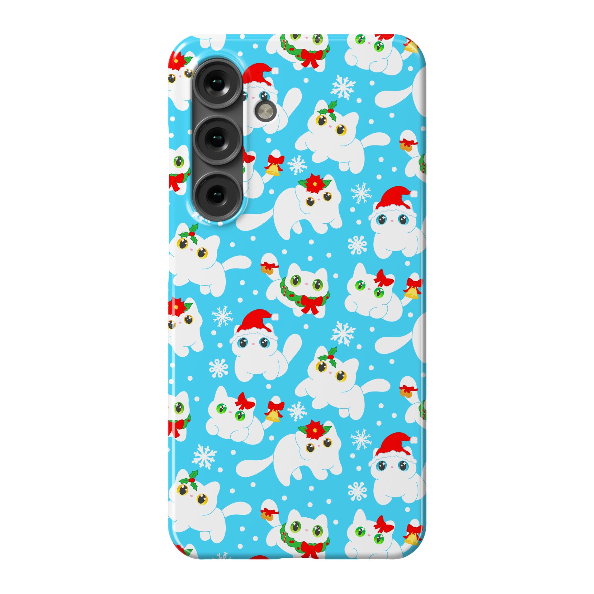 Christmas Cats Pattern Phone Case
