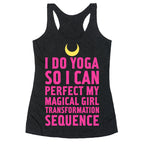 I Do Yoga Racerback Tank
