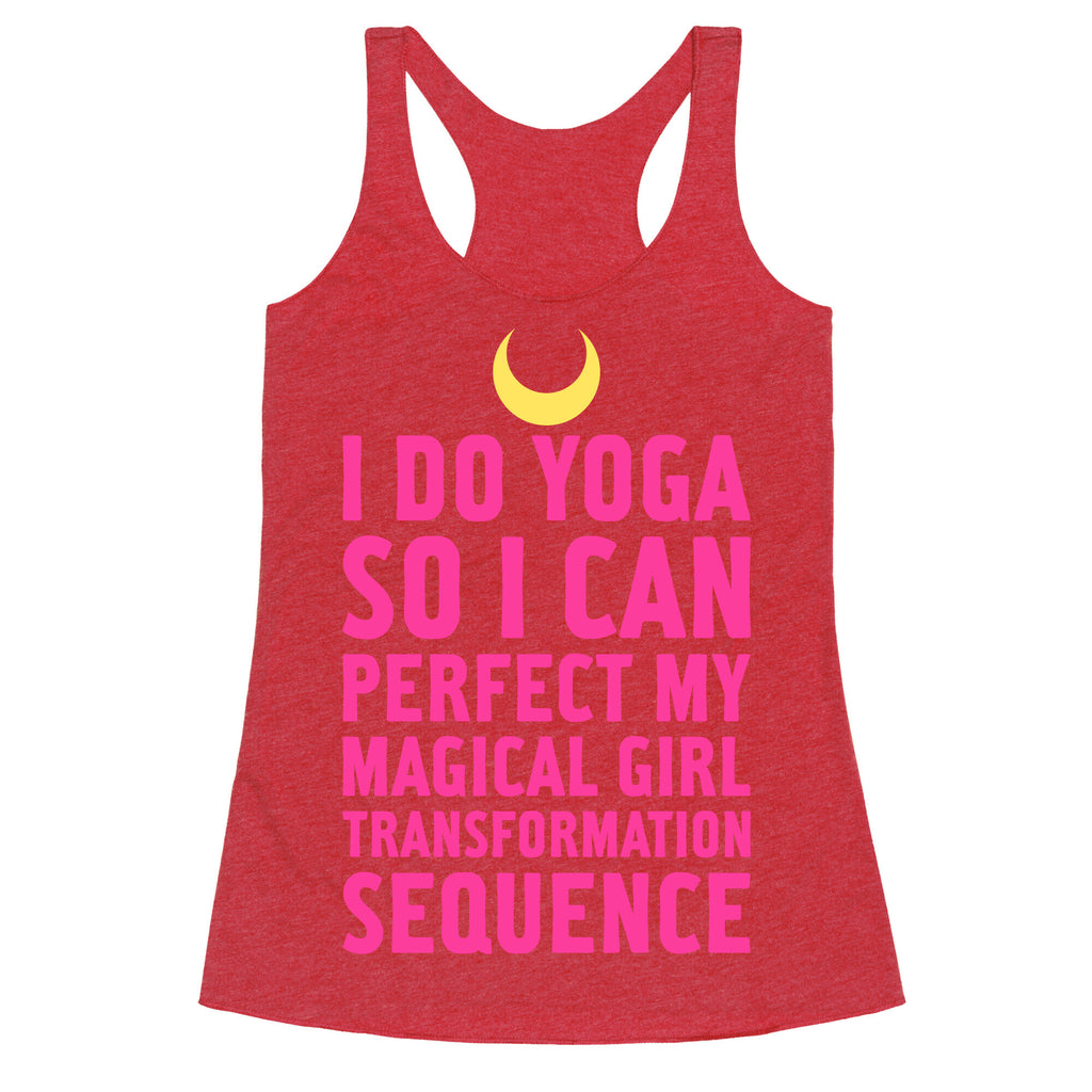 I Do Yoga Racerback Tank