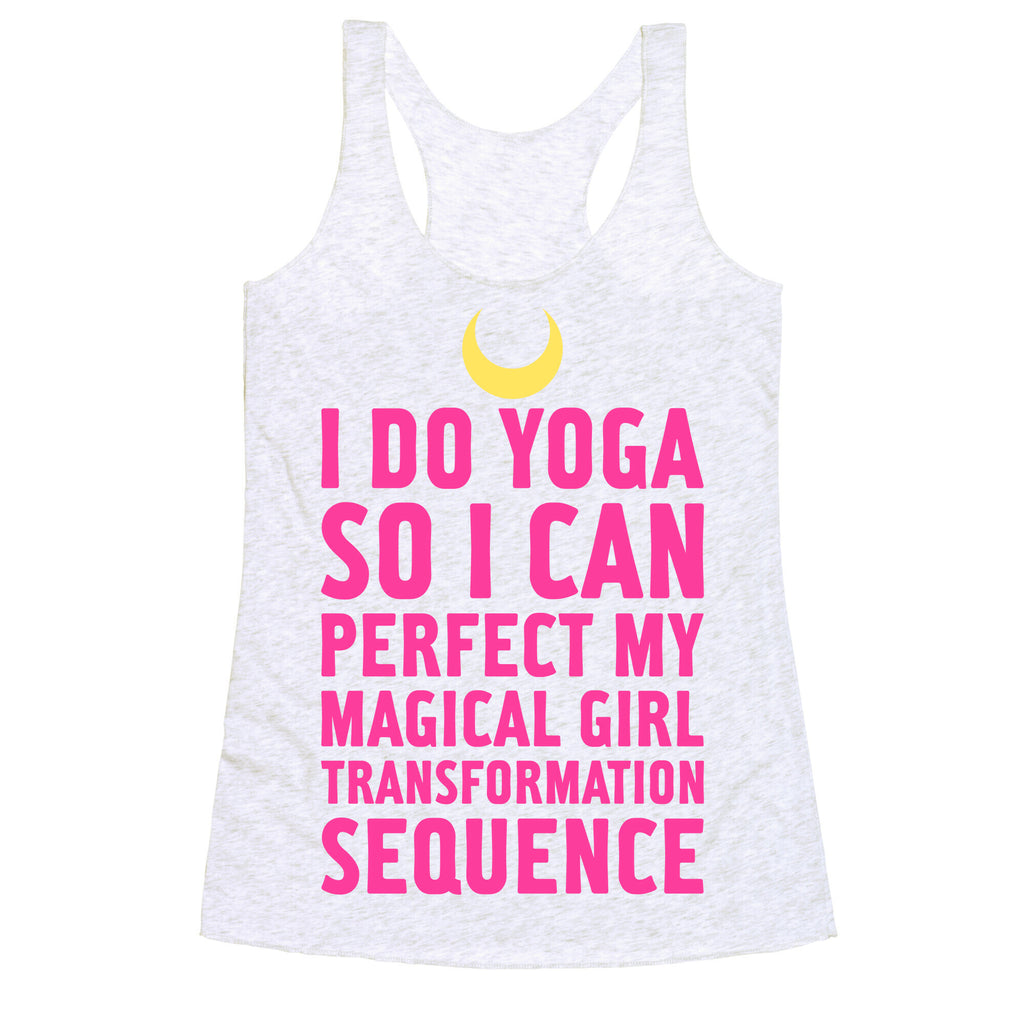 I Do Yoga Racerback Tank