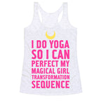I Do Yoga Racerback Tank
