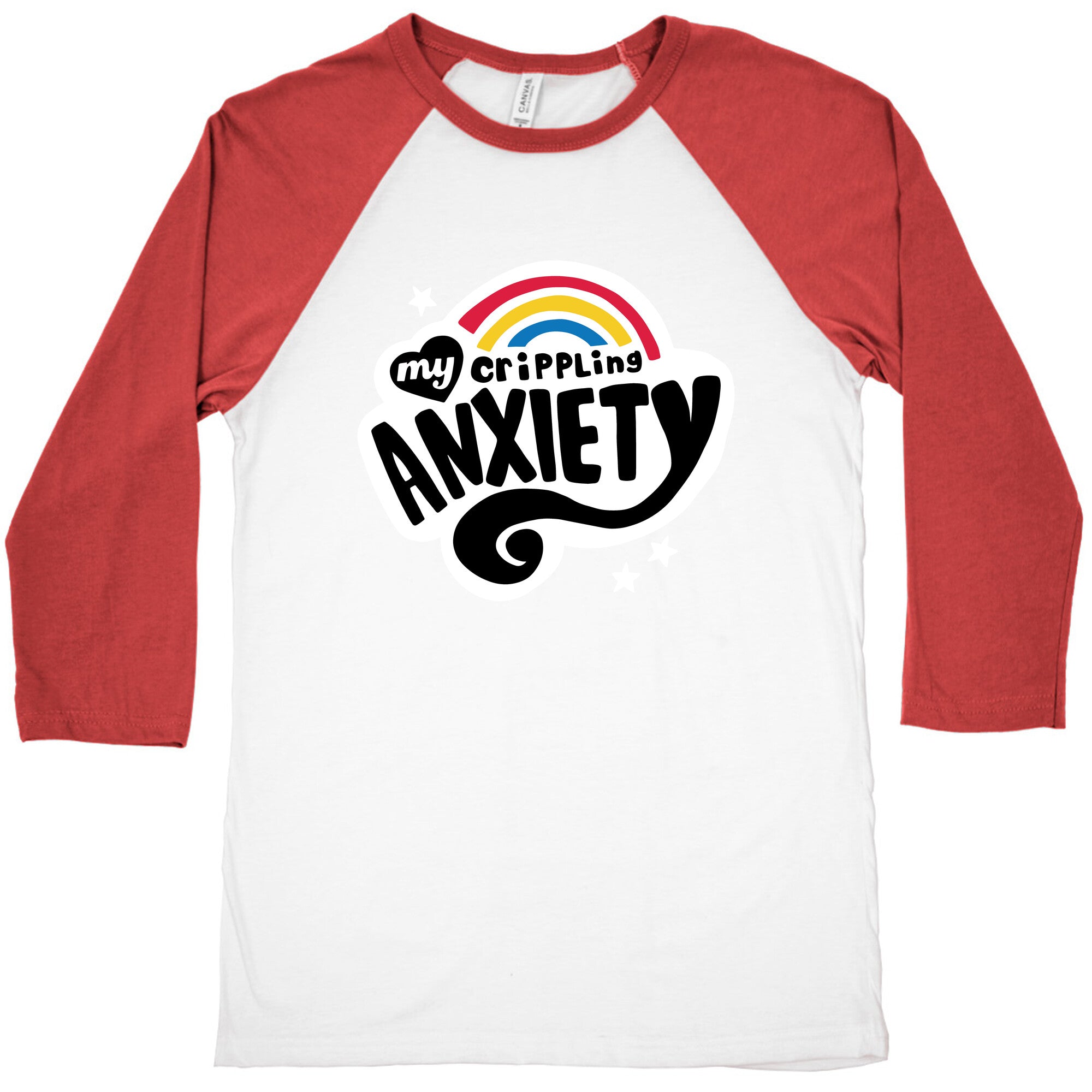 My Crippling Anxiety Baseball Tee