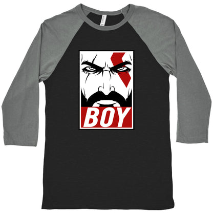 Kratos - Boy Baseball Tee
