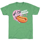 Ahegao Glizzy Gobbler Unisex Triblend Tee