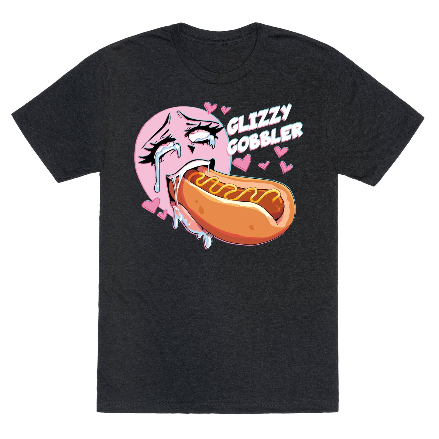 Ahegao Glizzy Gobbler Unisex Triblend Tee