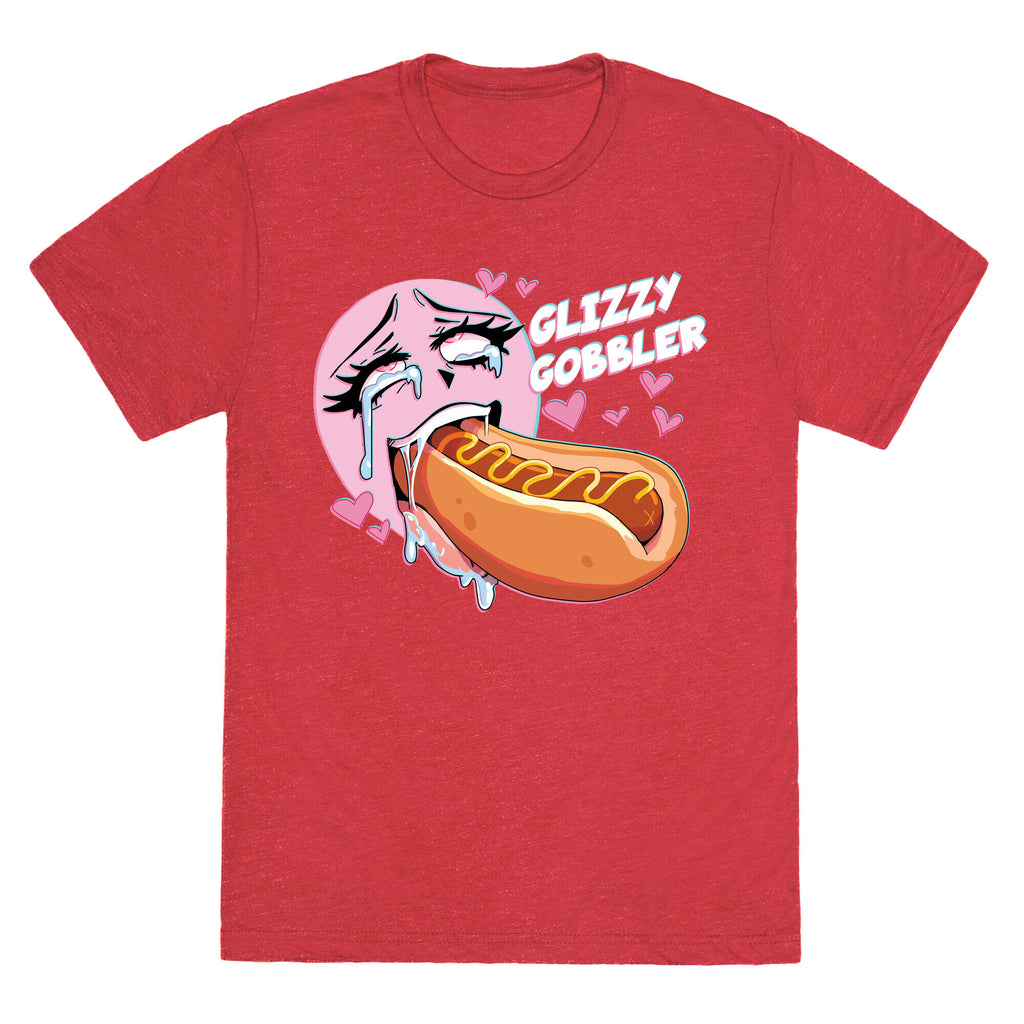 Ahegao Glizzy Gobbler Unisex Triblend Tee